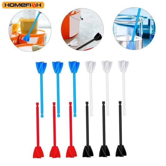 Epoxy Mixer Drill Attachment Paddle 6.5in (16.5 x 3.5 cm) Resin Paint Stirrer - Red