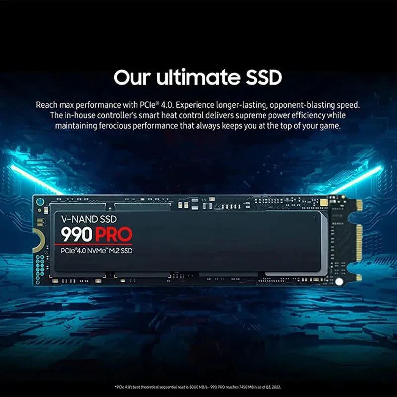 Original High Speed SSD 980Pro 990Pro high capacity Solid State Drive Internal Solid State Drive For Desktop Laptop Computer PC