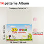 3D Printing Pen for Kids with Travel Case — PLA 1.75mm Filament, LED Display, Adjustable Temp & Speed, DIY Drawing Gift