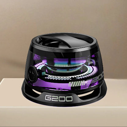 Bluetooth 5.3 Mini Portable Magnetic Speaker with RGB Lighting — Compact Wireless Speaker for PC, MacBook, iPhone & Android