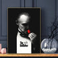 Movie The Godfather Poster HD Art Sticky Wall Waterproof Home Living Room Bar Decoration
