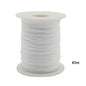 100-Pack Waxed Cotton Candle Wicks with Stand and Tabs, Smokeless Soy Wax-Core Candle Making Supplies