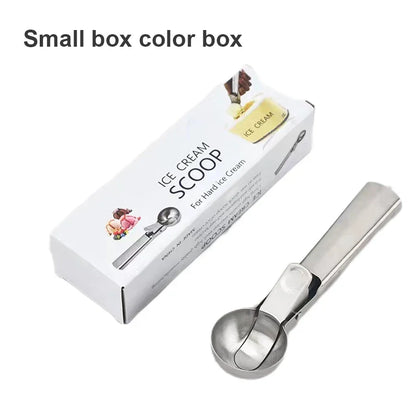 Stainless Steel Dual-Purpose Ice Cream & Fruit Scoop Multifunctional Kitchen Utensil
