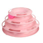 Interactive Cat Turntable Toy — 3- or 4-Layer Spinning Teaser for Cats, Self-Play Boredom Reliever