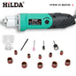 Engraver Electric Drill 500W 6-Speed Rotary Tool Kit - High-Power Grinder & Polisher for Woodworking