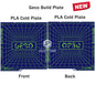 264 x 276 mm (10.4 x 10.9 in) Double-Sided PEI Spring Steel 3D Printer Build Plate – Textured Removable Heatbed