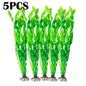 5/10-Pack Artificial Aquarium Plants - Plastic Seaweed Fish Tank Decorations, Assorted Heights 4.7-13.8 in (12-35 cm)