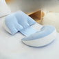 U-Shaped Maternity Pillow for Pregnancy - Side Sleeping Belly & Waist Support