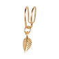 Gold Leaf Ear Cuff Clip-On Earrings for Women — No-Piercing Cartilage Climbers