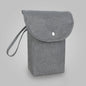 Waterproof Baby Nappy Storage Bag - Portable Diaper Pouch Wet/Dry Mummy Bag