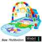 Baby Fitness Play Gym with Music & Piano Mat