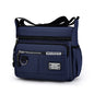 Men's Waterproof Crossbody Sling Bag - Business Casual Multi-Pocket Shoulder Bag, 27 x 8 x 22 cm (10.6 x 3.1 x 8.6 in), Adjustable Strap