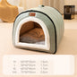 Self-Warming Pet Bed Cozy Cave Cat & Puppy House Indoor Sleeping Tent Nest for Small to Medium Dogs and Cats