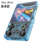 4.0-Inch IPS Retro Handheld Game Console — Linux 64-Bit, 64GB Built-In, TF Expandable to 256GB, Wi‑Fi, Type-C Portable Pocket Gaming