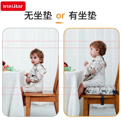 INSULAR Adjustable Kids Booster Seat – Safety Cushion for Dining
