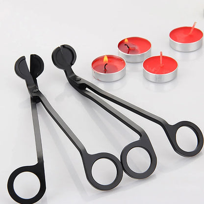 Candle Wick Trimmer Scissors – Metal Wick Cutter for Scented Candles, Even Burn