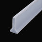 Flexible Silicone Shower Water Barrier Strip - Waterproof Shower Dam & Floor Seal (100–600 cm / 39–236 in Options)