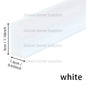 Silicone Shower Threshold Water Dam Strip — Bottom Seal for Glass Shower Door, Wet/Dry Separation, Adjustable 50–300cm (1.64–9.84ft), Heights 3–5cm (1.18–1.97in)