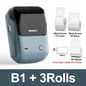 Mini Thermal Label Printer Portable Bluetooth Self-Adhesive Label Maker 2-Inch (58mm) for Round Stickers & Label Rolls