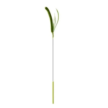 Interactive Feather Teaser Wand for Cats — Flexible Wire Durable Feather Toy