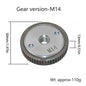 Quick-Release Self-Locking Flange Nut for Angle Grinder & Polisher - M10 M14 M5/M8/M11