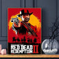 Game R-Red D-DeadS Redemption 2 Poster HD Art Sticky Wall Waterproof Home Living Room Bar Decoration