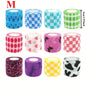 10/12-Pack Colorful Self-Adhesive Elastic Cohesive Bandage Wrap 5 cm x 4.8 m (1.96 in x 189 in) for Knee, Finger, Ankle, Palm & Pet Care