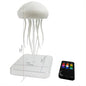 Jellyfish LED Night Light Touch Rechargeable USB-C Mood Lamp with Remote Color-Changing Ambient Light for Bedroom & Kids