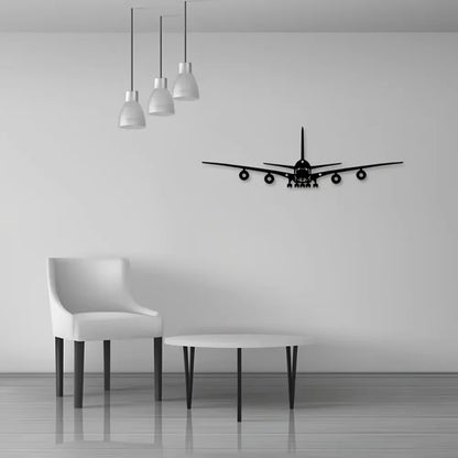 One Piece of Metal Wall Art – Boeing Aircraft Design – 15.75 X 4.72 Inches – Ideal for Scene Decoration and Stylish Metal Accent