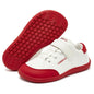 Kids Wide Toe Barefoot Sneakers Minimalist Lightweight Mesh & Faux Leather Hook & Loop Shoes