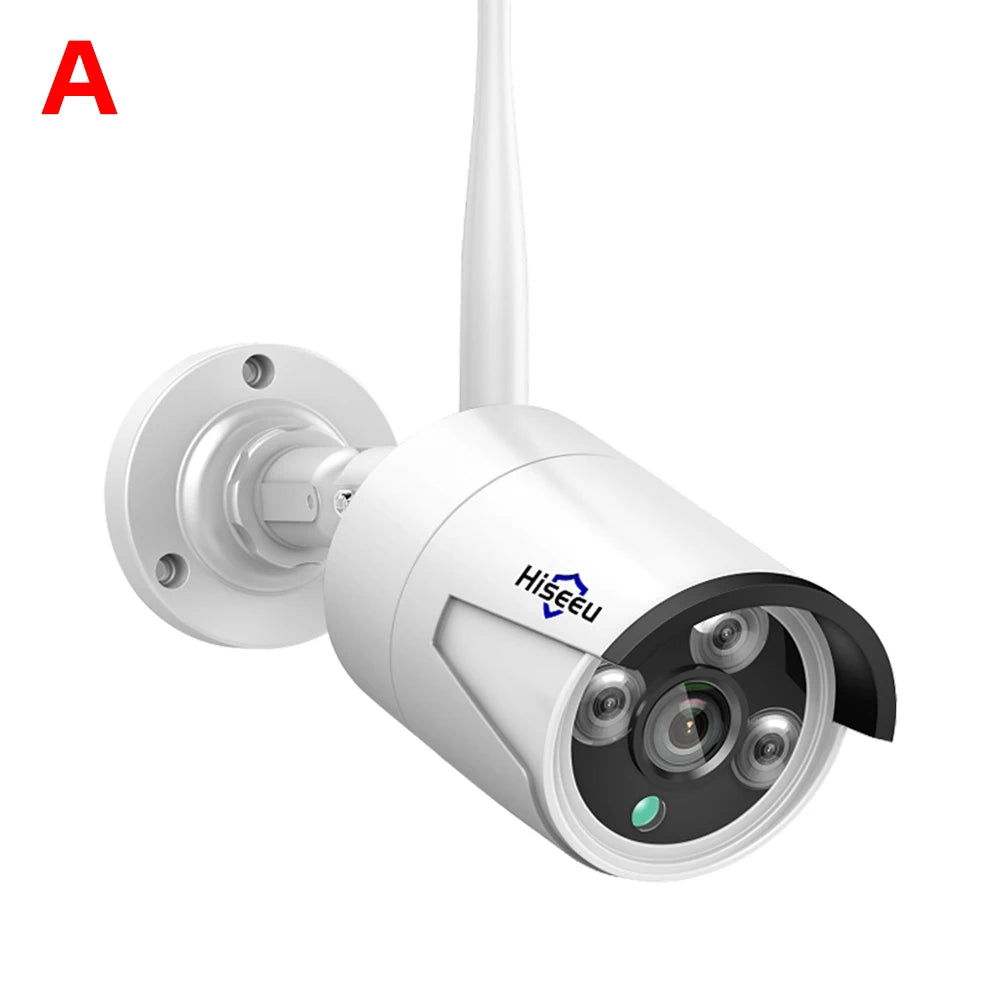 Hiseeu 1536P Wireless Outdoor IP Camera