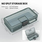 Plastic Parts Storage Box with Adjustable Dividers – Small Parts Organizer for Screws, Bolts, Electronic Components & Drill Bits