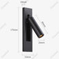 Modern Led Wall Lamp 110V 220V Led 3W Spotlight Sconce Wall Light for Beside Light Bedroom Living room Dining room Night Lights