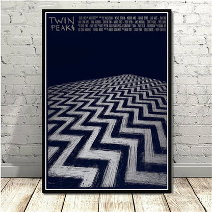 Twin Peaks TV Series Shows Classic Movie Anime Poster And Prints Canvas Painting Art Wall Pictures For Living Room Home Decor