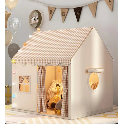 Kids Princess Castle Play Tent Indoor Folding House