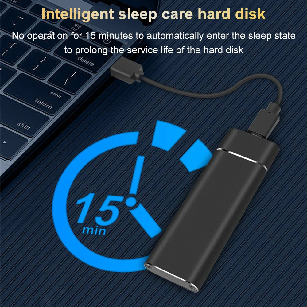 M.2 NVMe & SATA SSD Enclosure USB-C — Dual Protocol 10Gbps, 2230–2280