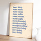Music Groovy Record Player Get This Bread Drink Water Self Care Quotes Wall Art Canvas Painting Posters Living Room Home Decor
