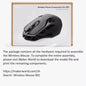 DIY 3D Printing Model Kit – Aviation Engine, Wireless Mouse & LED Light Parts for Makers