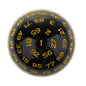 100-Sided D100 Acrylic Dice 48mm / 1.89in Polyhedral RPG Tabletop Game Accessory