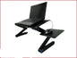 Adjustable Foldable Laptop Lap Desk 53 x 26 x 4 cm (20.9 x 10.2 x 1.6 in) - Portable Ergonomic Bed & Sofa Laptop Stand with Mouse Pad and Cooling Vents