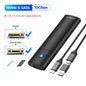 2.5-Inch SATA to USB-C HDD Enclosure — Tool-Free, Up to 6TB, UASP
