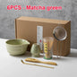 4/5/6PCS Matcha Set Bamboo Whisk Teaspoon Ceramic Bowl Tranditional Tea Sets Home Tea-making Tools Accessories Birthday Gifts
