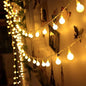 Battery Operated Christmas String Lights — Candy Cane, Santa & Snowman Hanging Ornaments (1m/3m, 10/20 LED) Indoor & Sheltered Outdoor