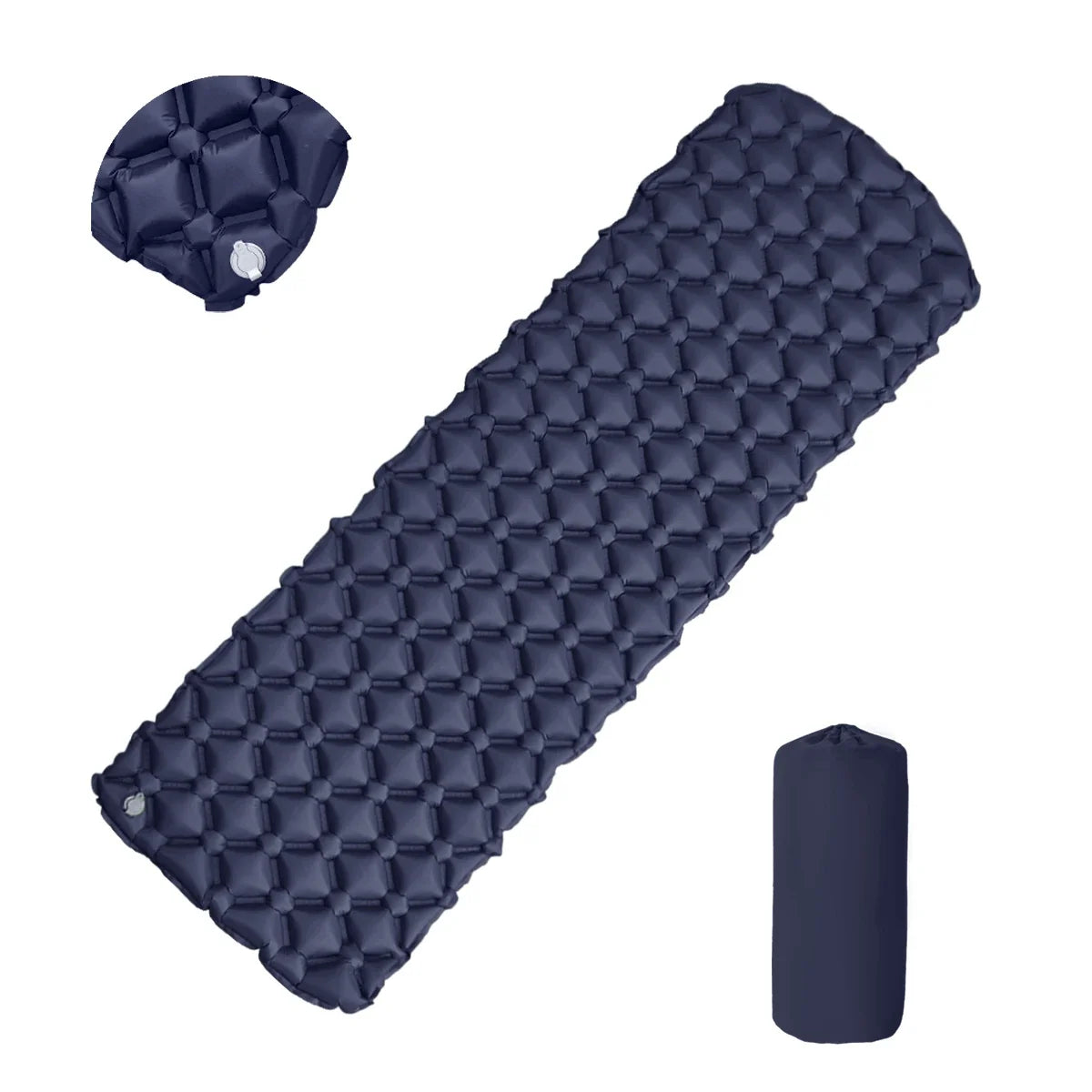 Camping Inflatable Mattress in Tent Folding Camp Bed Sleeping Pad