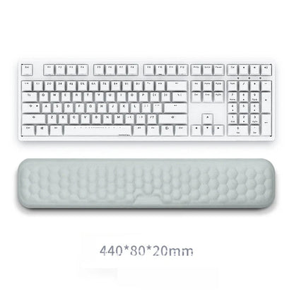 2-Piece Memory Foam Wrist Rest Set — Ergonomic Keyboard & Mouse Support with Non-Slip Base for Laptop & Desktop
