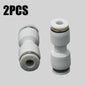 PTFE Tube Pneumatic Connector for 3D Printers — 4mm OD / 2.5mm ID (0.157 in / 0.098 in) for 1.75mm Filament