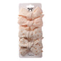 4Pcs Baby Bows Hair Clips Cotton Linen Hairpins for Girls