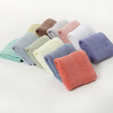 Cotton Antibacterial Absorbent Face & Body Wash Cloth - Square 34 x 34 cm (13.4 x 13.4 in)