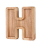 26-Letter Wooden Piggy Bank A-Z Alphabet Coin Money Box Kids Savings Jar Desktop Decor Gift