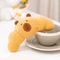 Cute Cartoon Egg & Toast Plush Toy – Breakfast Expression Stuffed Doll Pillow | Soft Baby Comfort Toy & Christmas Gift